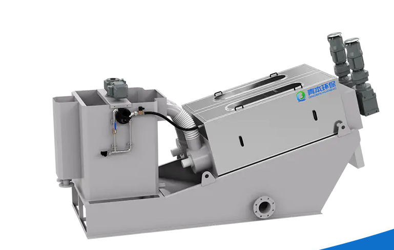 ¿Qué es una máquina deshidratadora de lodos con prensa de tornillo?