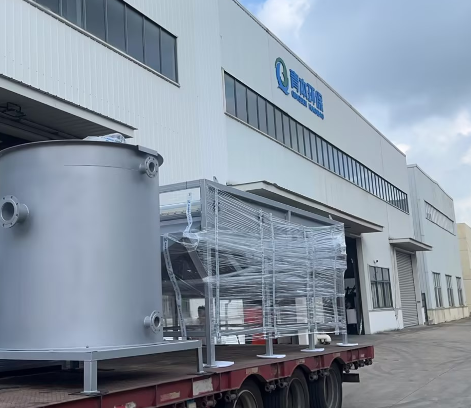 Qingben Environmental Protection entrega con éxito equipos de tratamiento de lodos a Shijiazhuang